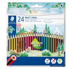 Matite colorate STAEDTLER Noris colour assortiti 24 pezzi