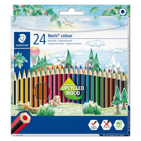 Staedtler Noris Colouring Pencils Pack of 24