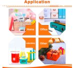 Ruban laminé Brother 24 mm TZE 355 noir écriture blanche