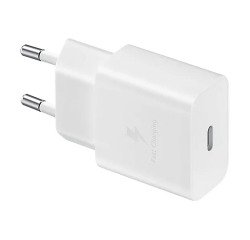 Cargador USB-C Samsung EP-T1510XWEGEU de 15 W sin cable