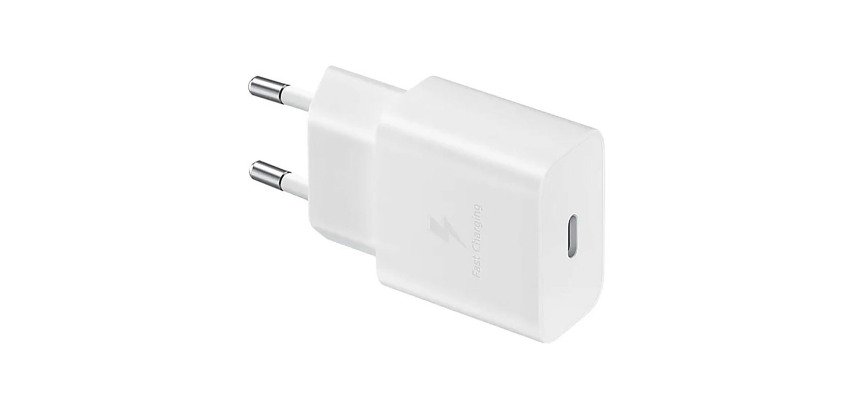 Wall charger 15W USB C Samsung EP-T1510XWEGEU without cable