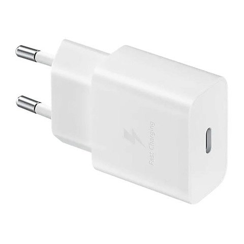 Cargador USB-C Samsung EP-T1510XWEGEU de 15 W sin cable