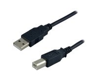 MCL USB A USB B cable - 3 m black