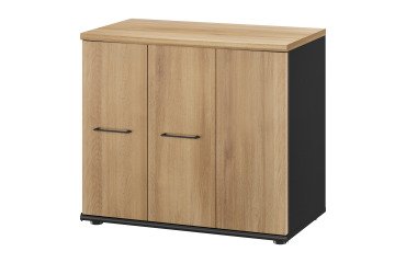 Armario bajo Quarta Plus Alto 71 cm 1 puerta batiente 2 puertas plegables