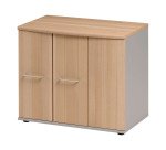 Mobile basso H 71 cm 3 ante pieghevoli Quarta Plus