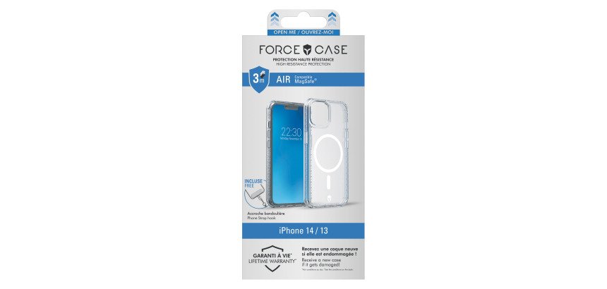 Coque MagSafe Force Case iPhone 13 / 14