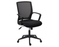 Sedia operativa Reece colore nero