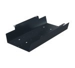 Canaleta pasacables horizontal universal para conjuntos de mesa An 60 x Fon 23 x Alt 10 cm