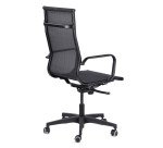 WH Star Executive Chair with Black Mesh Backrest