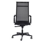 WH Star Executive Chair with Black Mesh Backrest