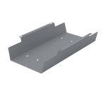 Canaleta pasacables horizontal universal para conjuntos de mesa An 60 x Fon 23 x Alt 10 cm