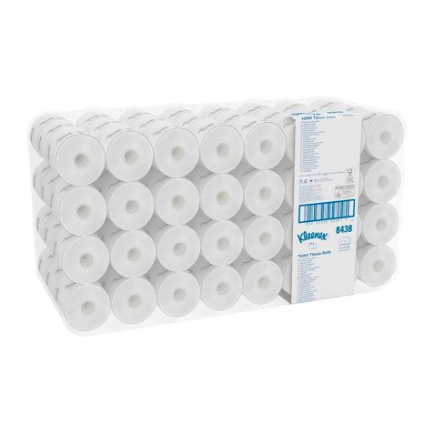 Carta igienica fascettata Kleenex 8438 2 veli 96 rotoli da 250 strappi