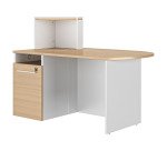 Mostrador de recepción Well lado izquierdo