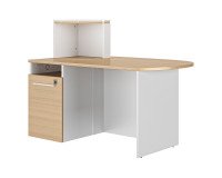 Compacte onthaalbank Well L 145 cm