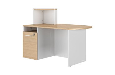 Compacte onthaalbank Well L 145 cm