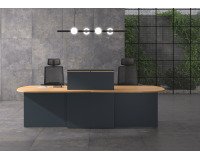 Onthaalbank Well met opbergingen L 290 cm