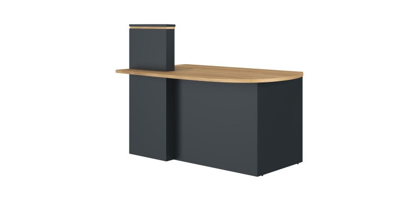 Compacte onthaalbank Well L 145 cm