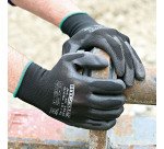 Gant de travail 'BLACK ACE', L, noir - La paire