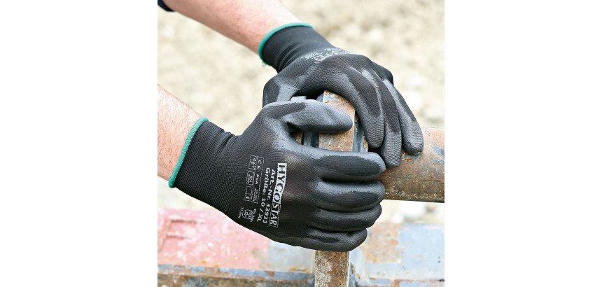 Paire de gants de manutention ´Black Ace´ Hygostar - La paire