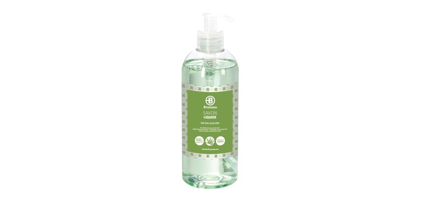 Liquid Soap Bruneau Aloe Vera - Bottle of 500 ml
