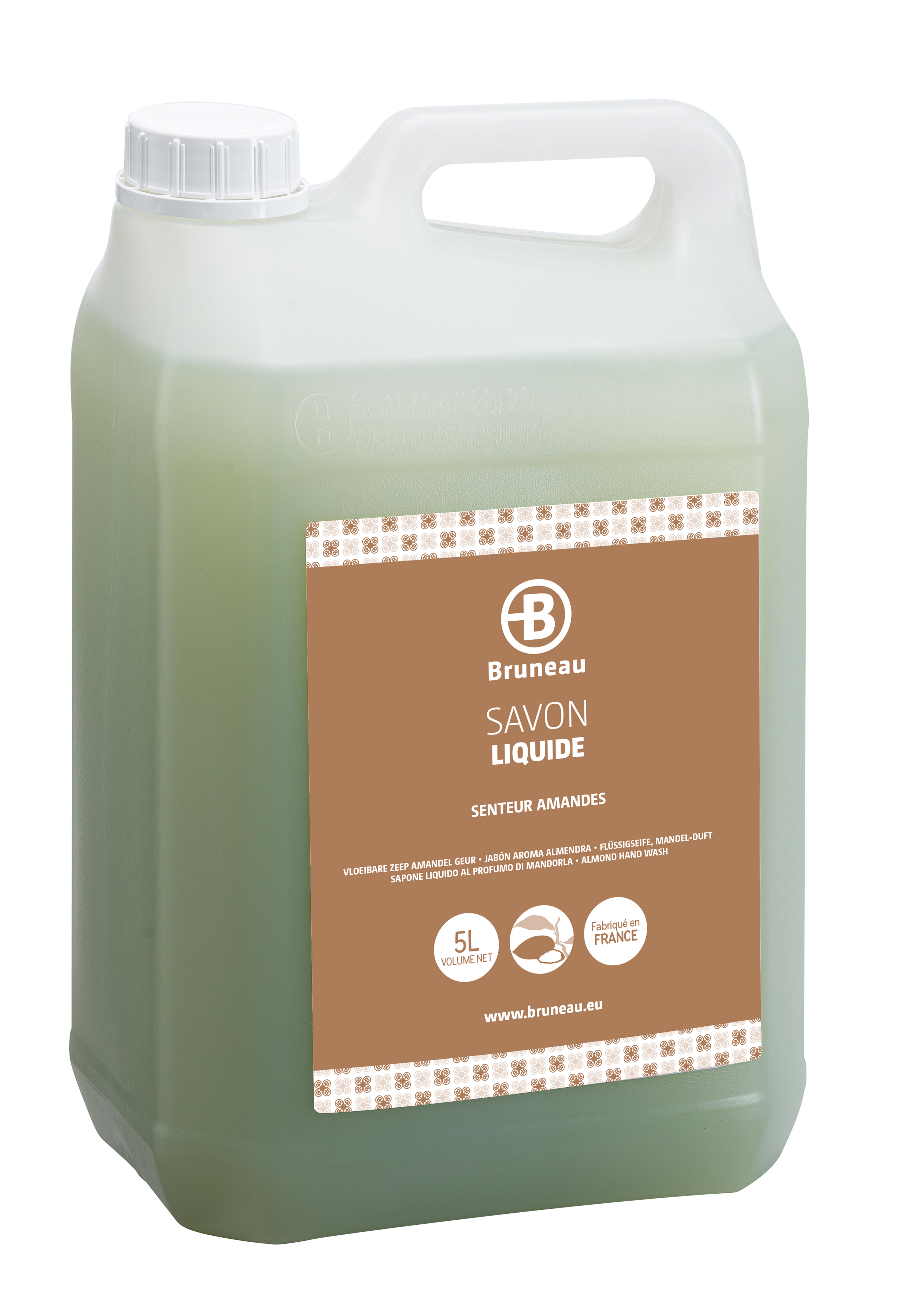 Liquide vaisselle mains Bruneau citron - Bidon de 5 L sur