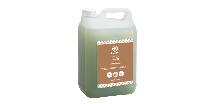 Liquid soap Bruneau Almonds - Can of  5 L