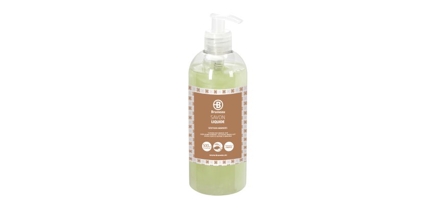 Liquid soap Bruneau Almonds - Bottle of 500 ml