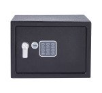Coffre-fort alarme 16,3 litres serrure électronique Yale