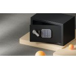 Coffre-fort alarme 16,3 litres serrure électronique Yale