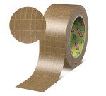 Cinta de embalaje papel kraft reforzada Ecologo® Tesa - 25 m x 50 mm