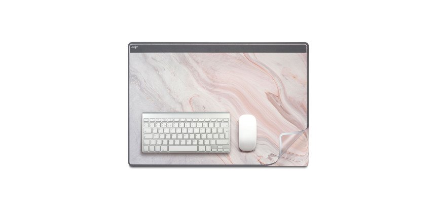 Sous-main à rabat Cep Minéral marbré 58.5 x 38.5 cm