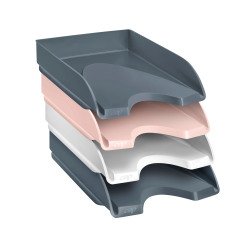 Juego de 4 bandejas de sobremesa Mineral Cep