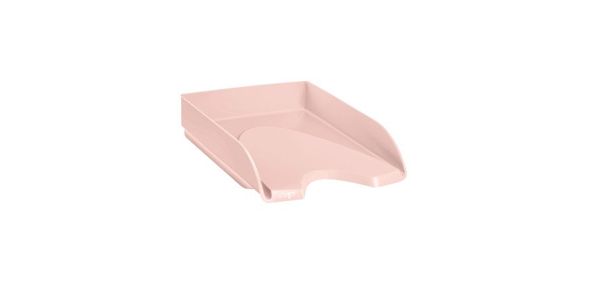 Corbeille à courrier Riviera Minéral Cep Rose