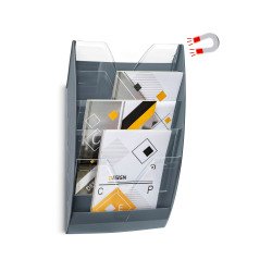 Trieur mural magnétique 5 cases Cep gris