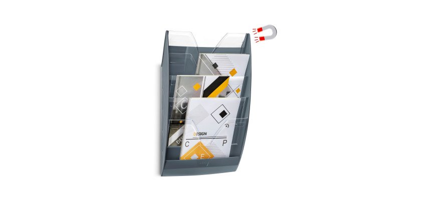Wall sorter magnetic 5 cases Cep grey