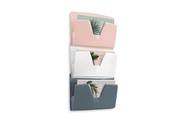 Expositor de pared de 3 compartimentos Mineral Cep