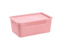 Caja de almacenamiento apilable de polipropileno CEP Bella de 4,22 L