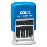 Tampon dateur Mini Dater S120 SD, mois en chiffres