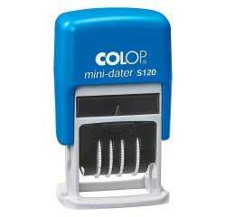 Tampon dateur Mini Dater S120 SD, mois en chiffres