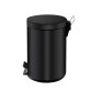 Pedal bin metal round 5 L