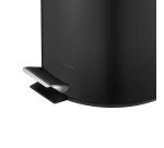 Poubelle métal à pédale ronde, 3 litres