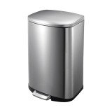 De_poubelle pedale della mat inox 50l