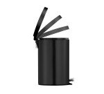 Poubelle métal à pédale ronde, 3 litres