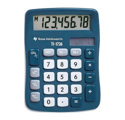 Calculatrice de poche Texas Intruments TI-1726 - 1726/FBL/11E1