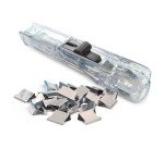 Pince distributrice de clips Supaclip® 40 Rapesco transparente + 25 clips an acier inoxydable