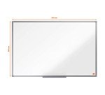 Pizarra NOBO Essence acero lacado 900X600mm, blanco
