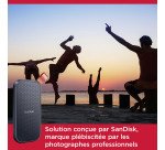 Sandisk disque SSD externe 1 To - Usb 3.1 (Usb-C) Noir