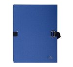 Chemise extensible carton avec rabat Exacompta dos 12 cm - couleurs assorties