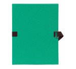 Chemise extensible carton avec rabat Exacompta dos 12 cm - couleurs assorties