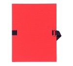 Chemise extensible carton avec rabat Exacompta dos 12 cm - couleurs assorties